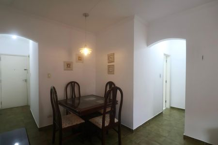 Sala de apartamento para alugar com 1 quarto, 75m² em Jardim Praiano, Guarujá