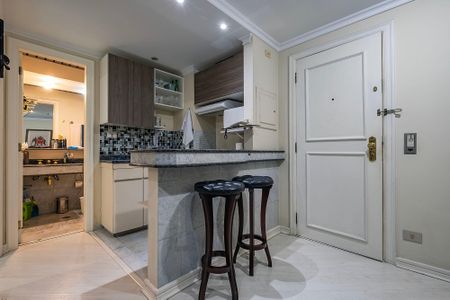 Sala/Cozinha de apartamento para alugar com 1 quarto, 40m² em Jardim Paulista, São Paulo