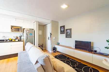 Sala de apartamento à venda com 2 quartos, 56m² em Fátima, Canoas