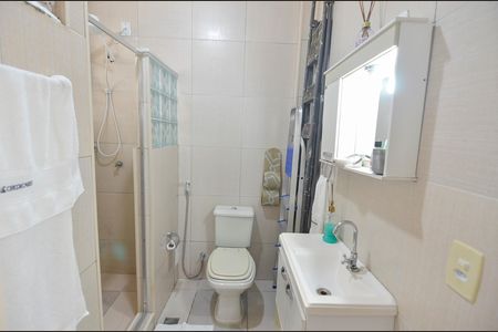Banheiro de apartamento à venda com 1 quarto, 40m² em Tijuca, Rio de Janeiro