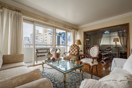 Sala de apartamento para alugar com 3 quartos, 160m² em Jardim Paulista, São Paulo