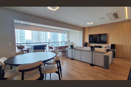 Sala de apartamento à venda com 3 quartos, 106m² em Centro, São Bernardo do Campo