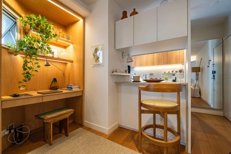 Apartamento à venda com 48m², 1 quarto e 1 vagaSala/Cozinha