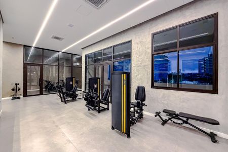 Apartamento à venda com 107m², 2 quartos e 2 vagas Apartamento à venda com 107m², 2 quartos e 2 vagasÁrea comum - Academia