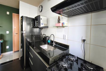 Cozinha de apartamento à venda com 2 quartos, 44m² em Vila São Bernardo, Campinas