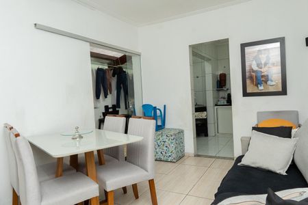 Sala de apartamento à venda com 2 quartos, 59m² em Jardim Vera Cruz, Contagem