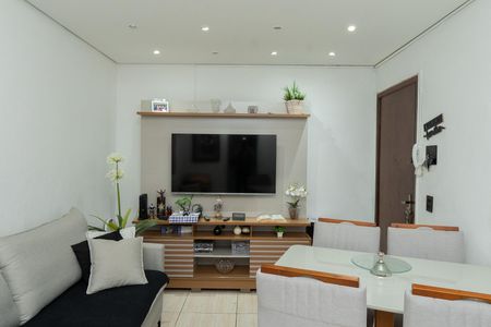Sala de apartamento à venda com 2 quartos, 59m² em Jardim Vera Cruz, Contagem