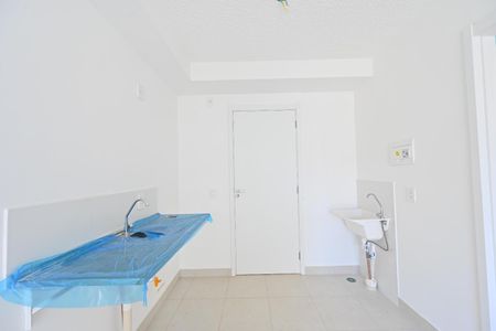 Cozinha de apartamento à venda com 1 quarto, 27m² em Planalto Paulista, São Paulo