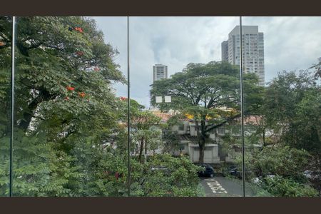 Sacada de apartamento para alugar com 1 quarto, 42m² em Santo Amaro, São Paulo