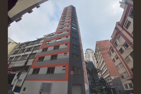Fachada do Prédio de kitnet/studio à venda com 1 quarto, 22m² em República, São Paulo