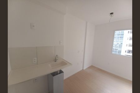 Cozinha de kitnet/studio à venda com 1 quarto, 22m² em República, São Paulo
