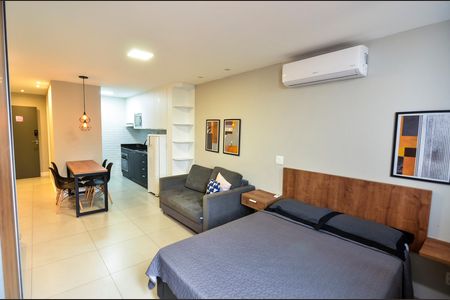 Sala/Quarto de kitnet/studio para alugar com 1 quarto, 31m² em Santo Cristo, Rio de Janeiro