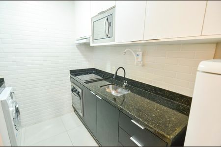 Studio para alugar com 31m², 1 quarto e sem vaga Studio para alugar com 31m², 1 quarto e sem vagaCozinha