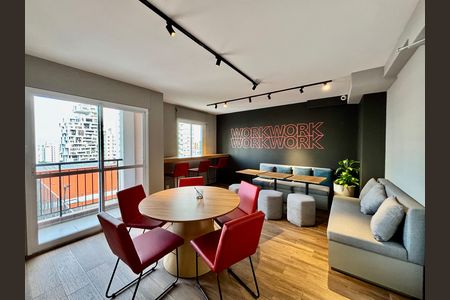 Coworking de apartamento para alugar com 1 quarto, 40m² em Pinheiros, São Paulo