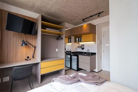Apartamento para alugar com 18m², 1 quarto e sem vaga Apartamento para alugar com 18m², 1 quarto e sem vagaSala/Quarto