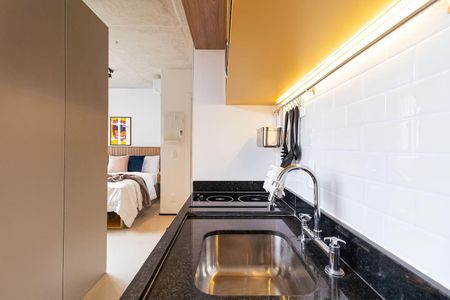 Apartamento para alugar com 18m², 1 quarto e sem vaga Apartamento para alugar com 18m², 1 quarto e sem vagaCozinha