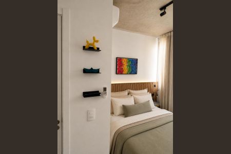 Apartamento para alugar com 18m², 1 quarto e sem vagaQuarto