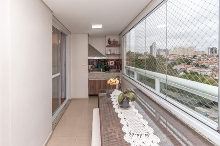 Varanda de apartamento à venda com 3 quartos, 165m² em Vila Deodoro, São Paulo