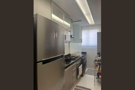 Cozinha de apartamento para alugar com 2 quartos, 45m² em Residencial Jequitibá, Ribeirão Preto