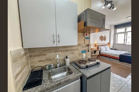 Studio para alugar com 28m², 1 quarto e sem vaga