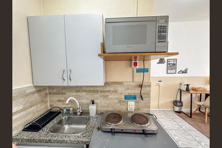 Studio para alugar com 28m², 1 quarto e sem vaga
