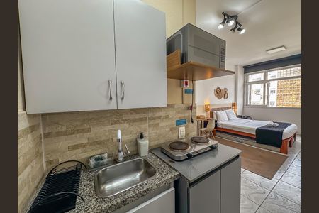 Studio para alugar com 28m², 1 quarto e sem vaga