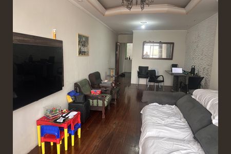 Sala  de apartamento à venda com 3 quartos, 111m² em Centro, Santo André