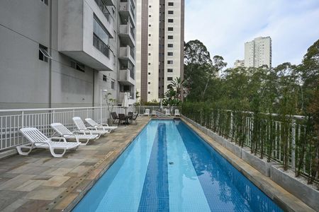 Studio para alugar com 38m², 1 quarto e 1 vagaPiscina