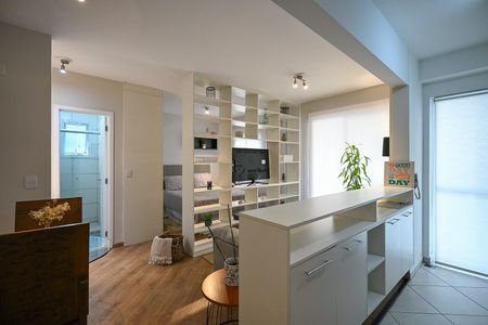 Studio para alugar com 38m², 1 quarto e 1 vagaSala