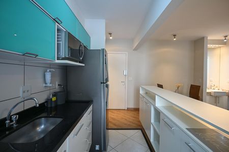 Cozinha de kitnet/studio para alugar com 1 quarto, 38m² em Vila Andrade, São Paulo