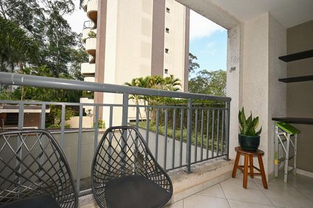 Studio para alugar com 38m², 1 quarto e 1 vagaVaranda