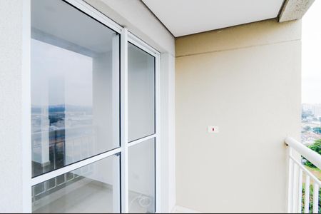 Varanda da Sala de apartamento para alugar com 2 quartos, 47m² em Gopouva, Guarulhos