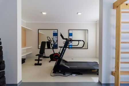 Apartamento para alugar com 27m², 1 quarto e sem vaga Apartamento para alugar com 27m², 1 quarto e sem vagaAcademia