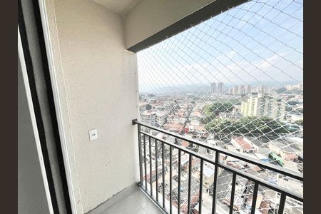 Varanda da Sala de apartamento para alugar com 2 quartos, 50m² em Vila Hebe, São Paulo