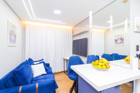 Sala de apartamento para alugar com 2 quartos, 34m² em Vila Norma, São Paulo