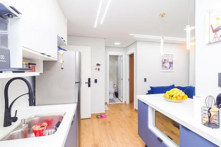 Apartamento para alugar com 34m², 2 quartos e sem vagaCozinha e Área de Serviço