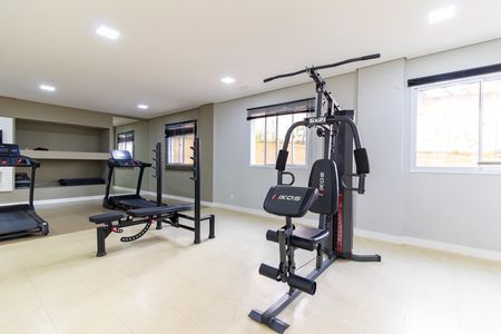 Apartamento para alugar com 34m², 2 quartos e sem vaga Apartamento para alugar com 34m², 2 quartos e sem vagaÁrea comum - Academia