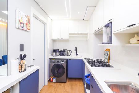 Apartamento para alugar com 34m², 2 quartos e sem vagaCozinha e Área de Serviço