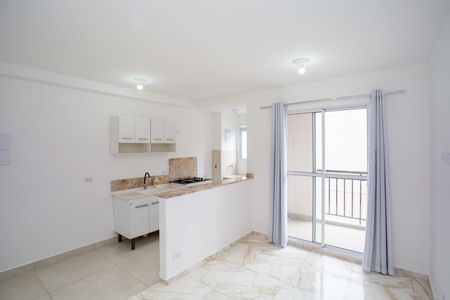 Sala de apartamento para alugar com 1 quarto, 38m² em Centro, Diadema