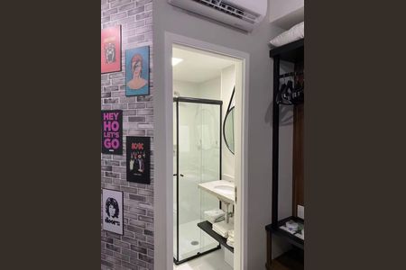 Banheiro de apartamento para alugar com 1 quarto, 31m² em Centro Histórico de São Paulo, São Paulo