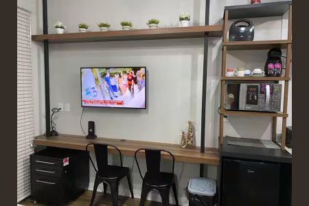 Cozinha de apartamento para alugar com 1 quarto, 31m² em Centro Histórico de São Paulo, São Paulo