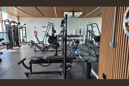 Studio para alugar com 40m², 1 quarto e 1 vaga Studio para alugar com 40m², 1 quarto e 1 vagaÁrea comum - Academia