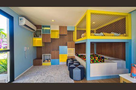 Apartamento para alugar com 59m², 2 quartos e 1 vaga Apartamento para alugar com 59m², 2 quartos e 1 vagaBrinquedoteca