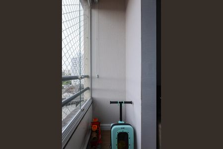 Varanda da Sala de apartamento à venda com 2 quartos, 60m² em Jardim Jussara, Taboão da Serra