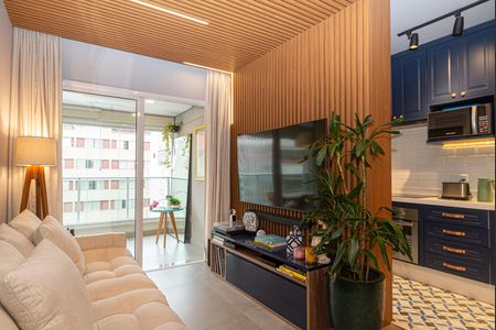 Sala de apartamento à venda com 2 quartos, 68m² em Bela Vista, São Paulo