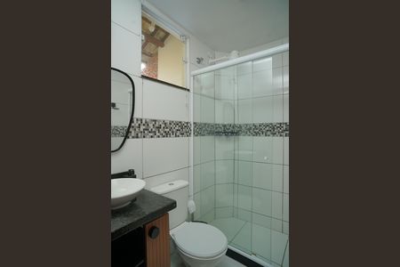 Casa para alugar com 70m², 2 quartos e 1 vaga Casa para alugar com 70m², 2 quartos e 1 vagaBanheiro Social