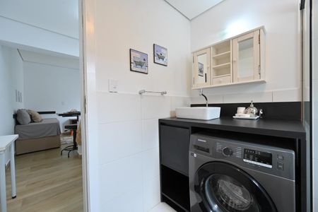 Studio para alugar com 40m², 1 quarto e sem vagaLavanderia