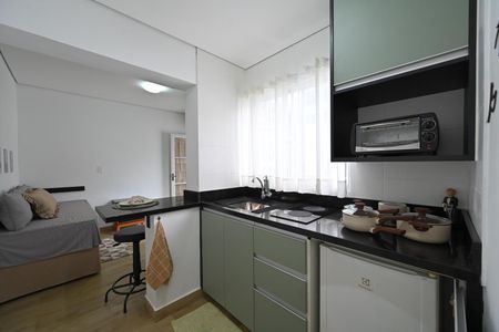 Studio para alugar com 40m², 1 quarto e sem vagaCozinha