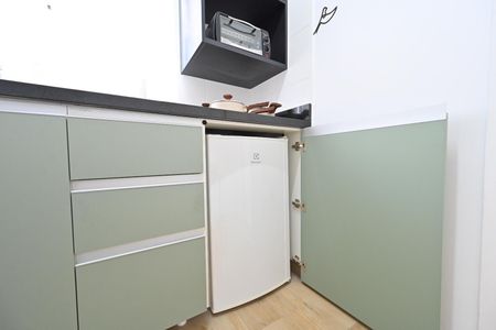 Studio para alugar com 40m², 1 quarto e sem vagaCozinha