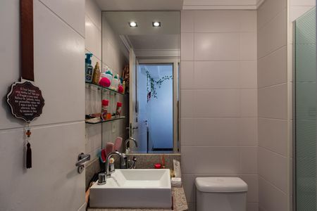 Apartamento para alugar com 120m², 3 quartos e 2 vagasBanheiro da Suíte 2